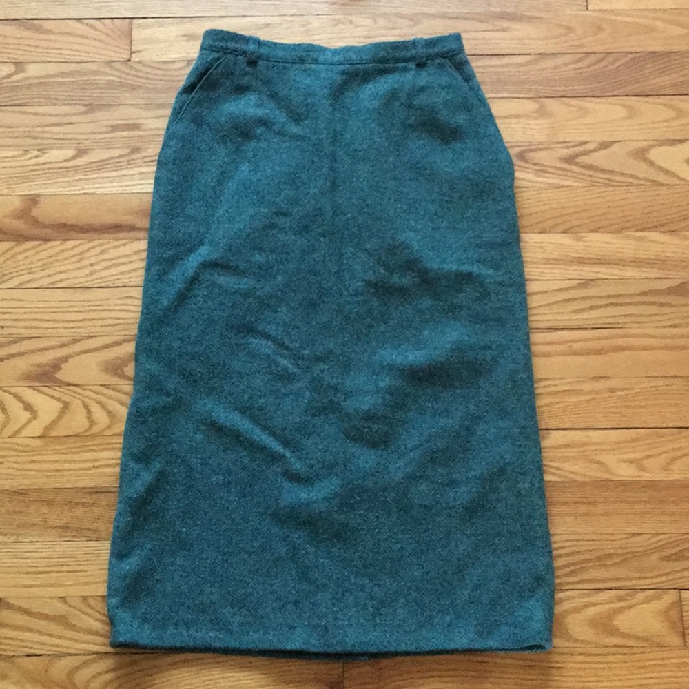 Vintage John Meyer Wool Blend Pencil skirt - 8